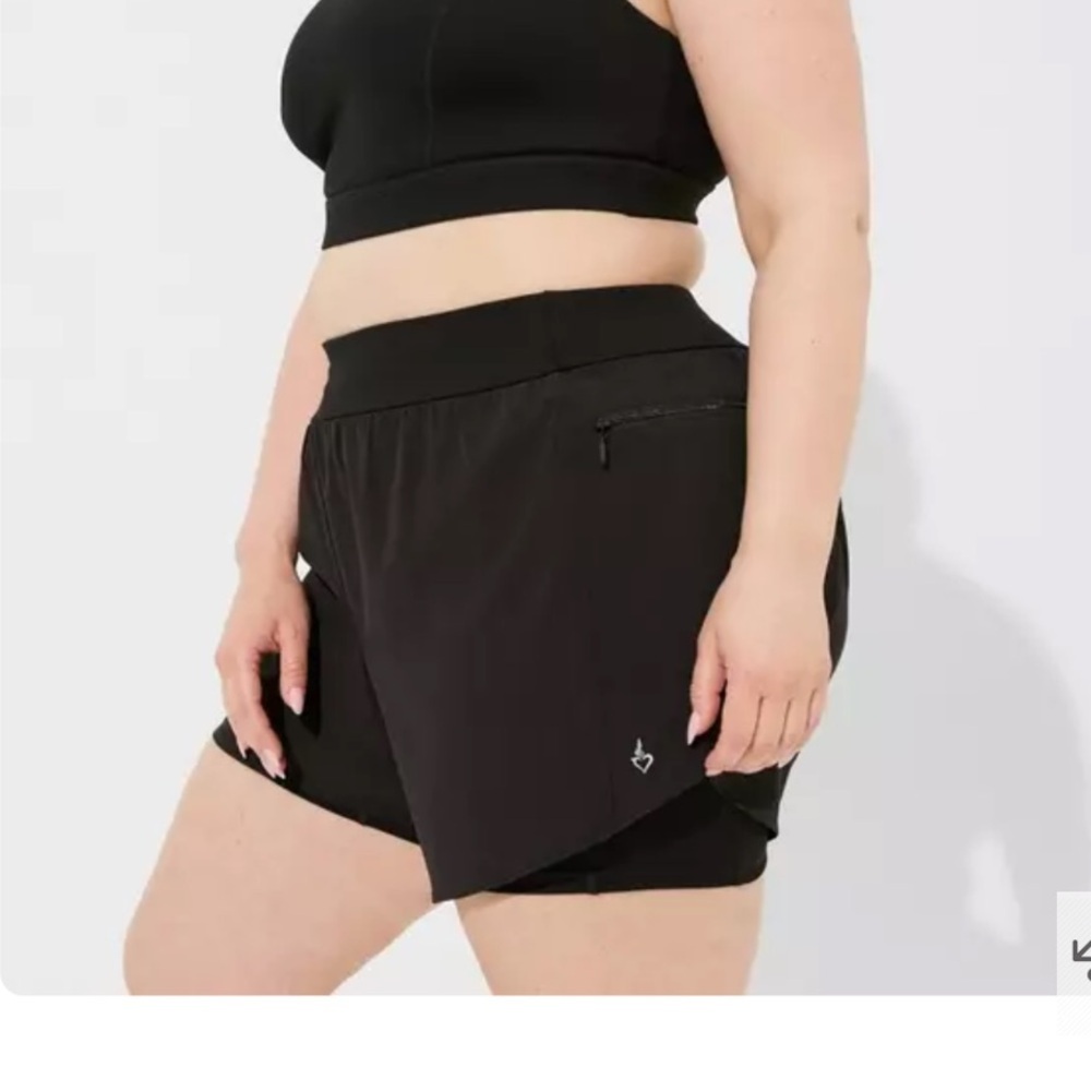 Torrid Athletic Green Shorts - Picture 5 of 5